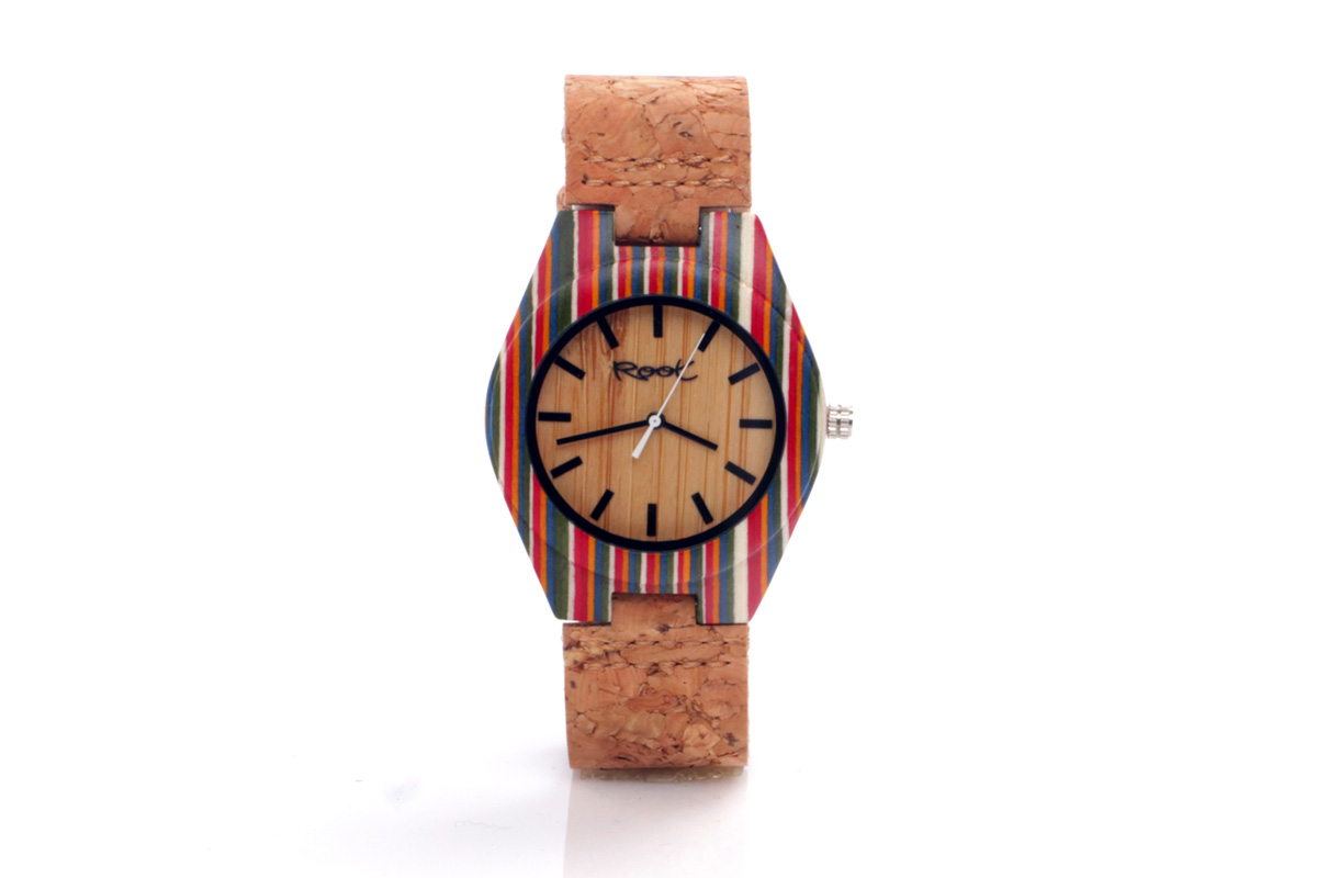 Eco Watch made of Skateboard modelo ISLA GR.  | Root® Watches 